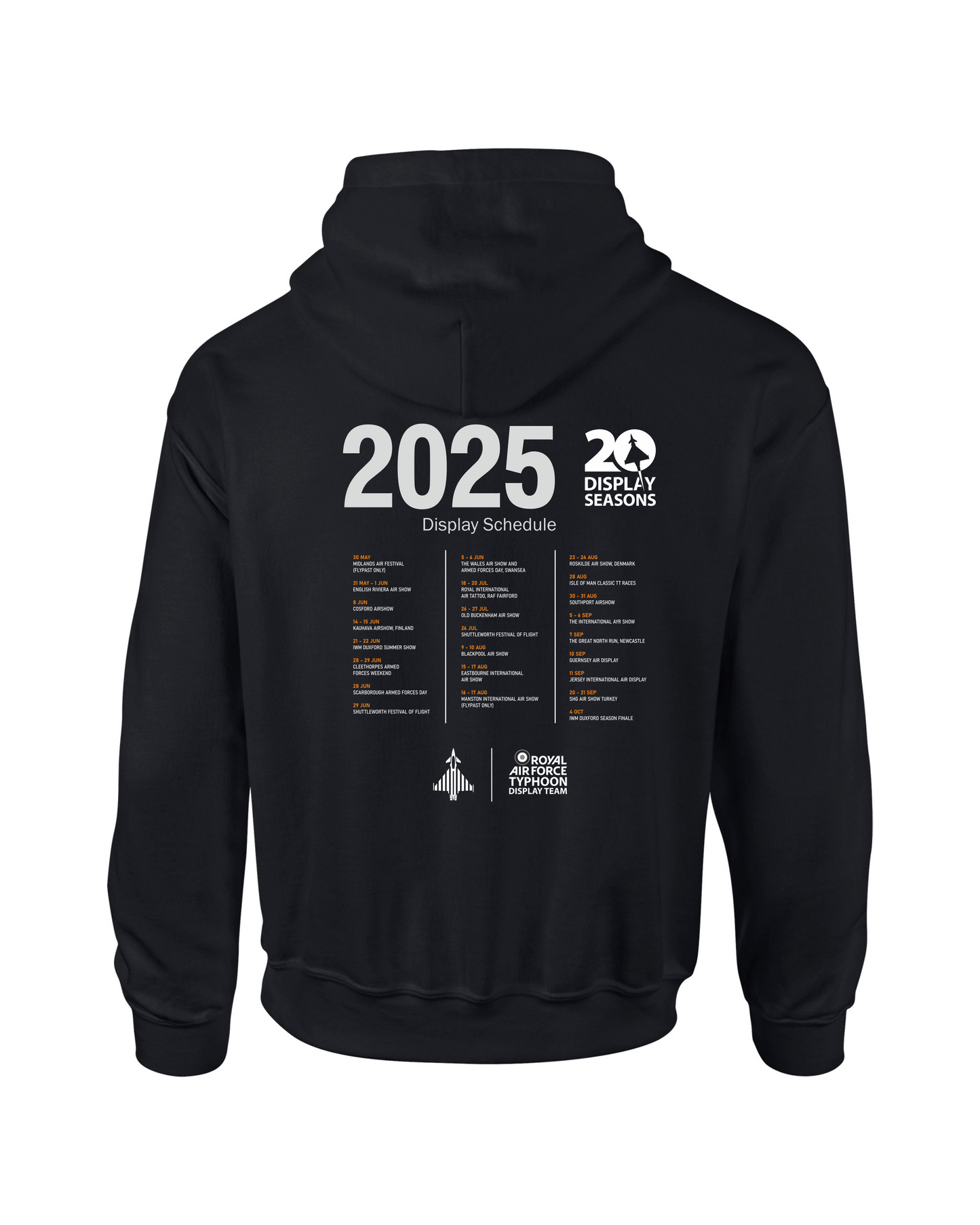 Typhoon Display Team 2025 'Tour' Hoodie