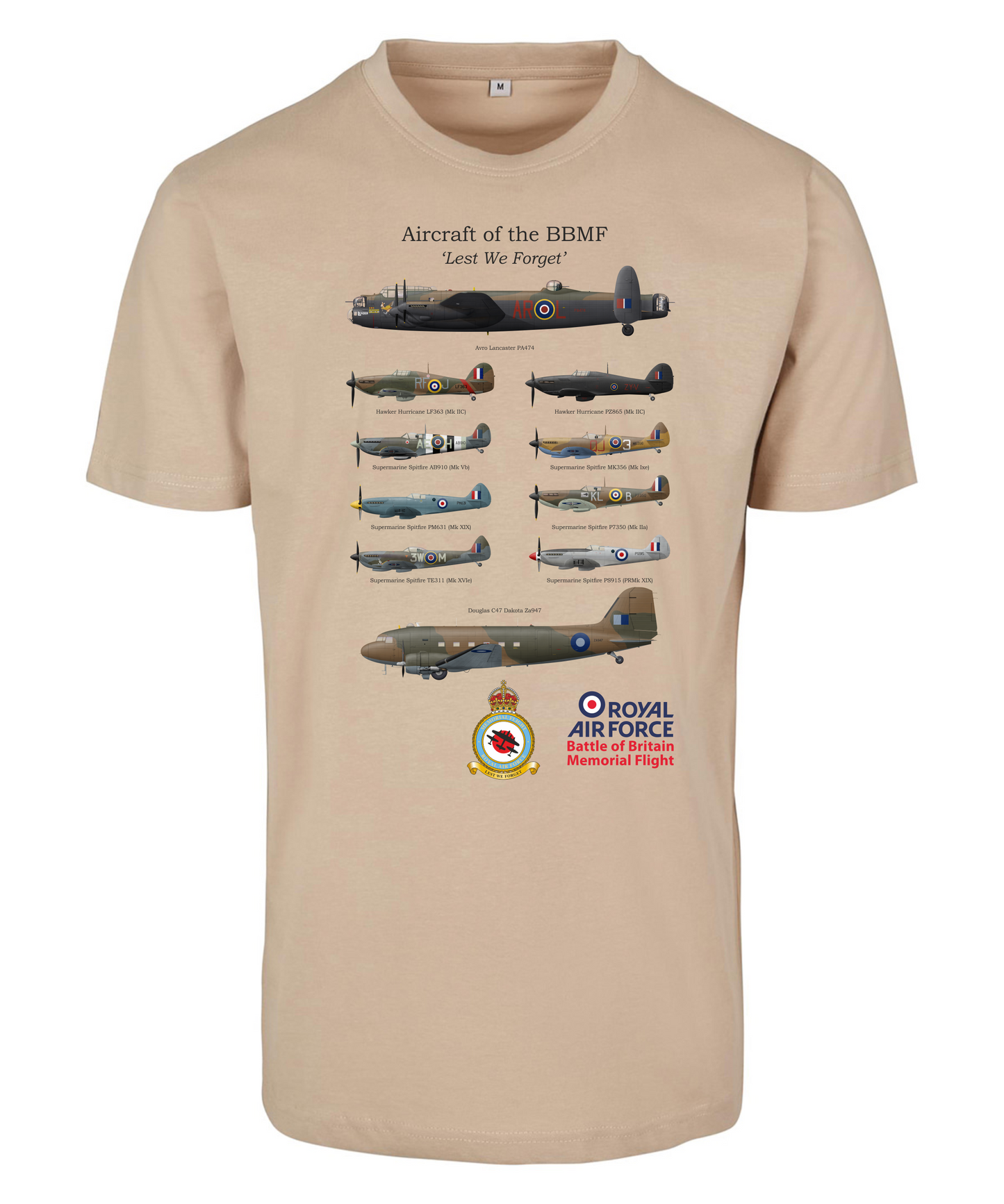 BBMF 'All Aircraft' T-Shirt