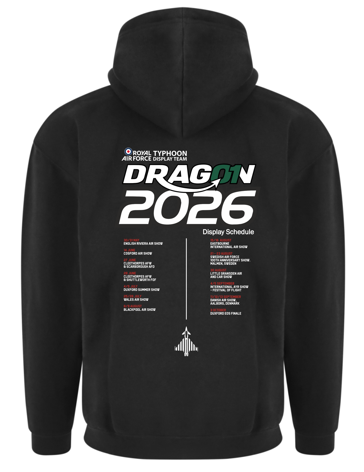 2026 Typhoon Display Team Dragon01 Tour Hoodie