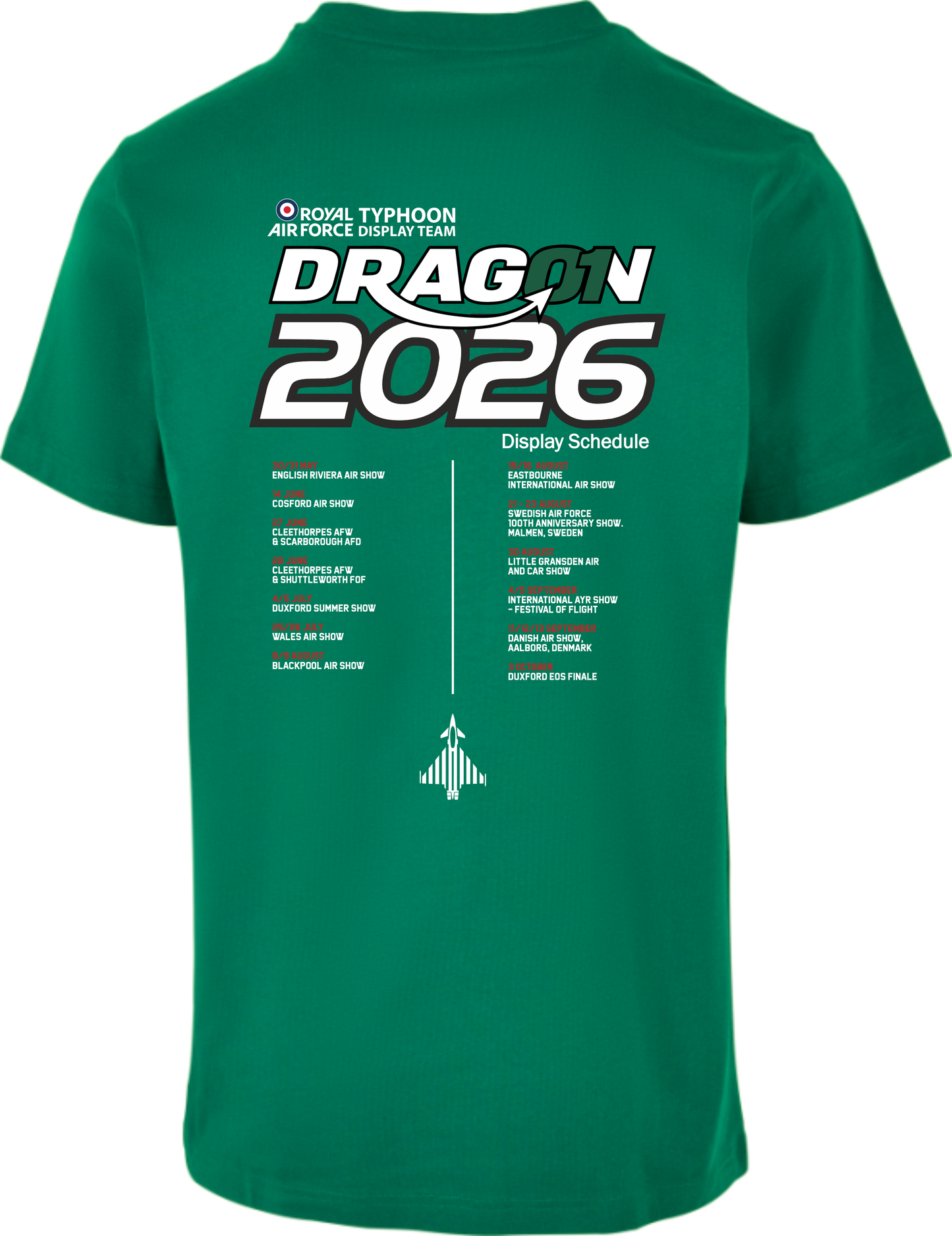 2026 Typhoon Display Team Dragon01 Tour T-shirt